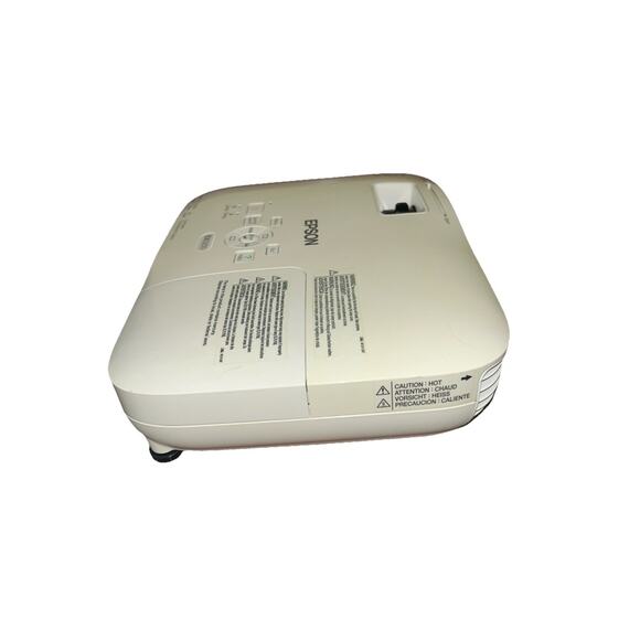 Epson EX3200 LCD Projector Tested & Works No Remote Comes W/Power Cord - Picture 5 of 9